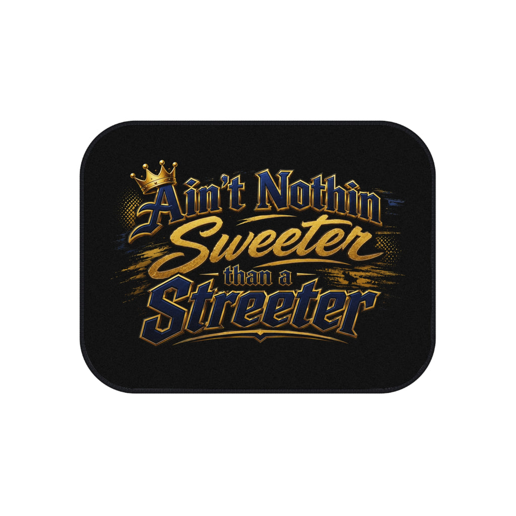 "Ain't Nothin Sweeter Than a Streeter" Car Floor Mat Set (4-Pack)