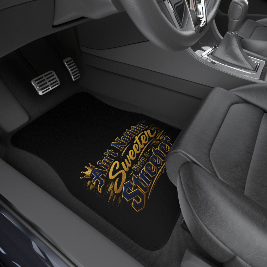 "Ain't Nothin Sweeter Than a Streeter" Car Floor Mat Set (4-Pack)