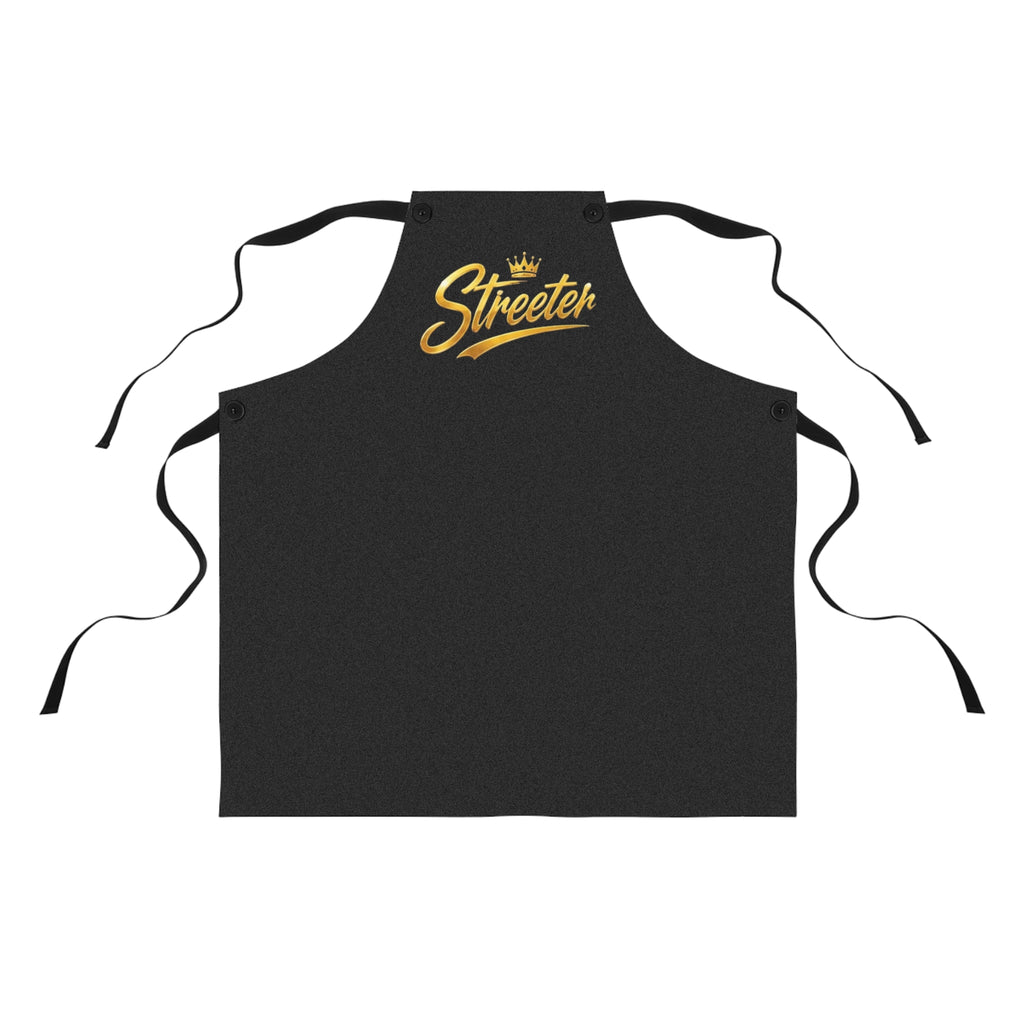 Streeter Gold Script Apron