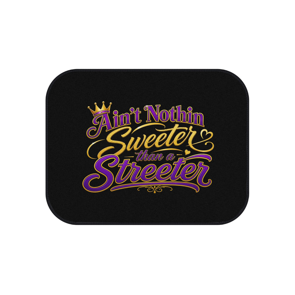 "Ain't Nothin Sweeter Than a Streeter" Floor Mat Set (Set of 4)