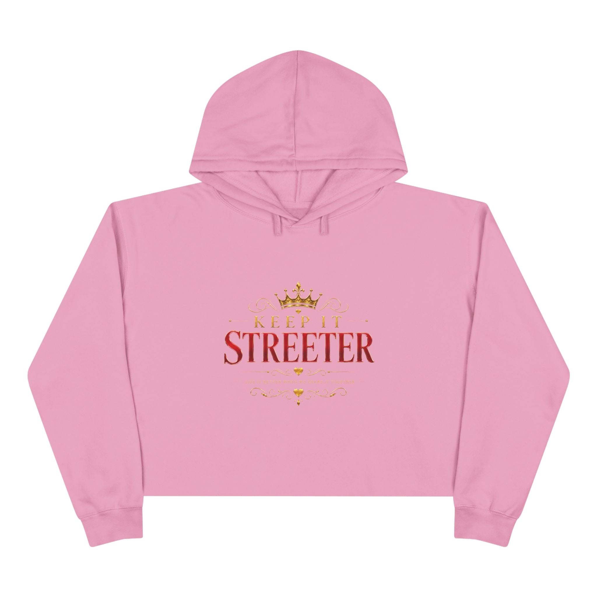 Keep It Streeter — Crop Hoodie