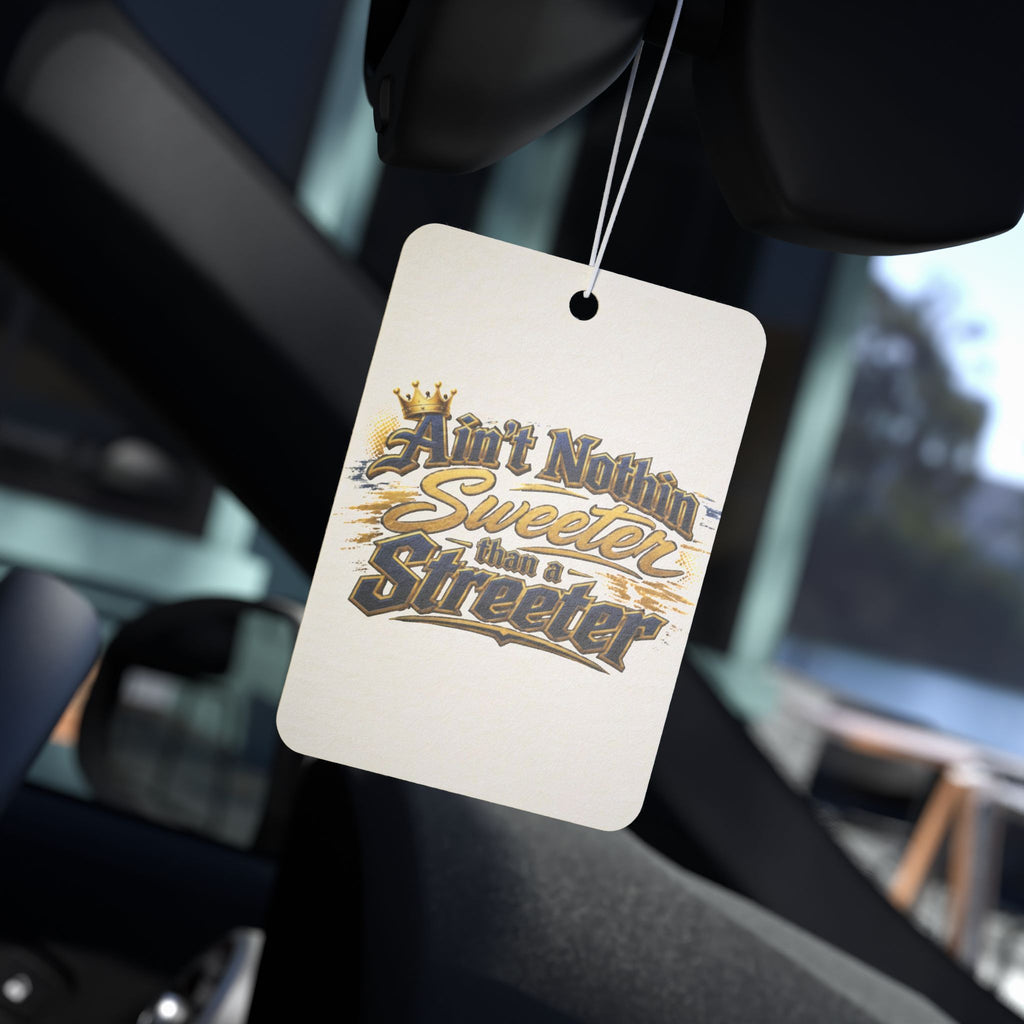 ‘Ain’t Nothin Sweeter Steeler’ Gold Script Air Freshener