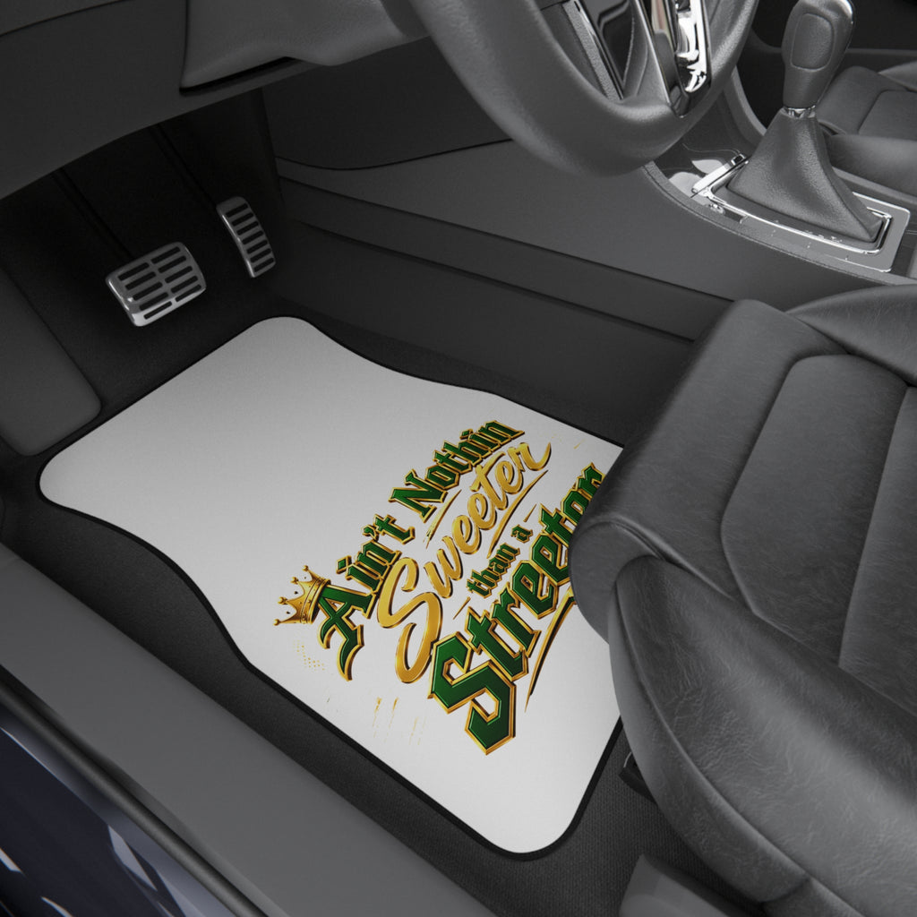 "Ain't Nothin Sweeter Than a Streeter" Floor Mat Set (Set of 4)