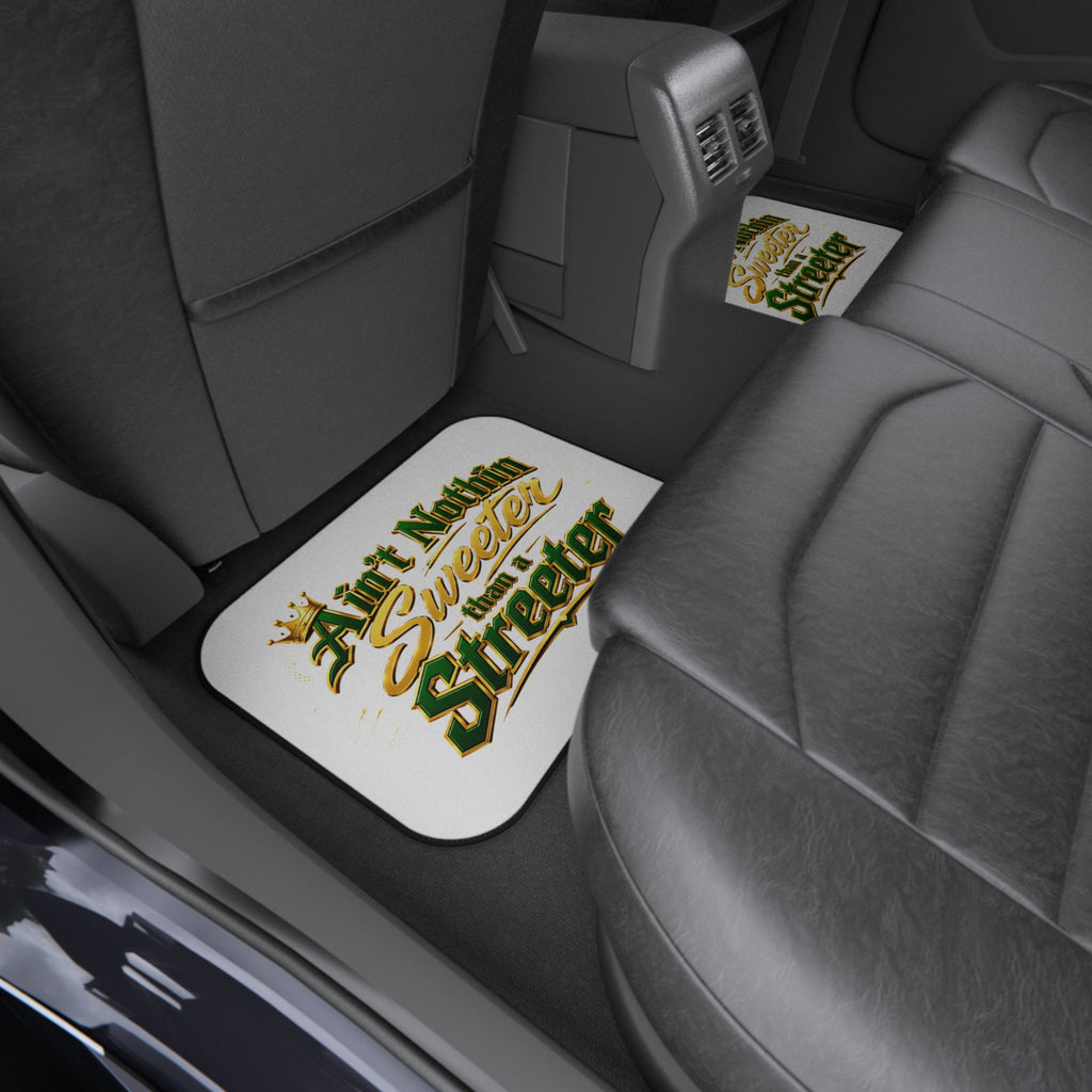 "Ain't Nothin Sweeter Than a Streeter" Floor Mat Set (Set of 4)