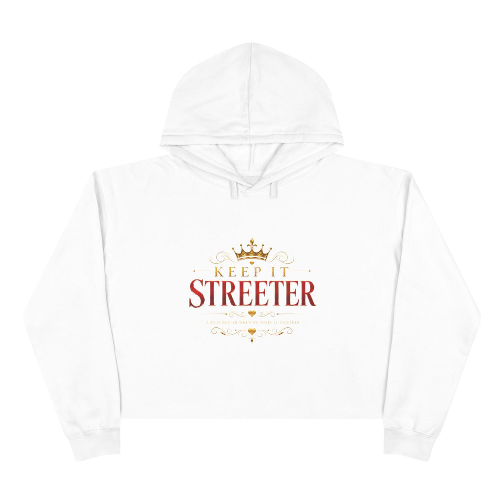 Keep It Streeter — Crop Hoodie