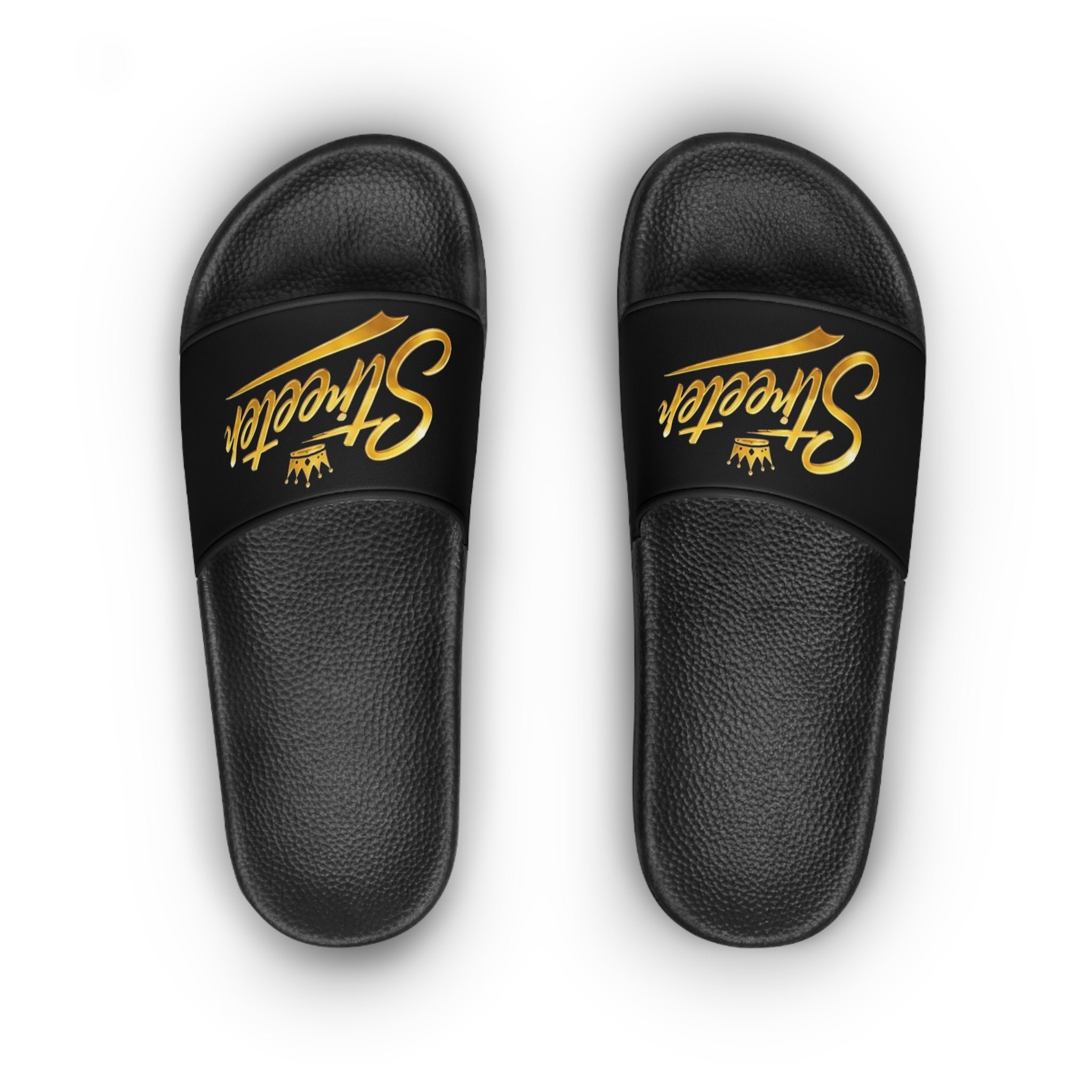 'Streeter” Black Slide Sandals for Women