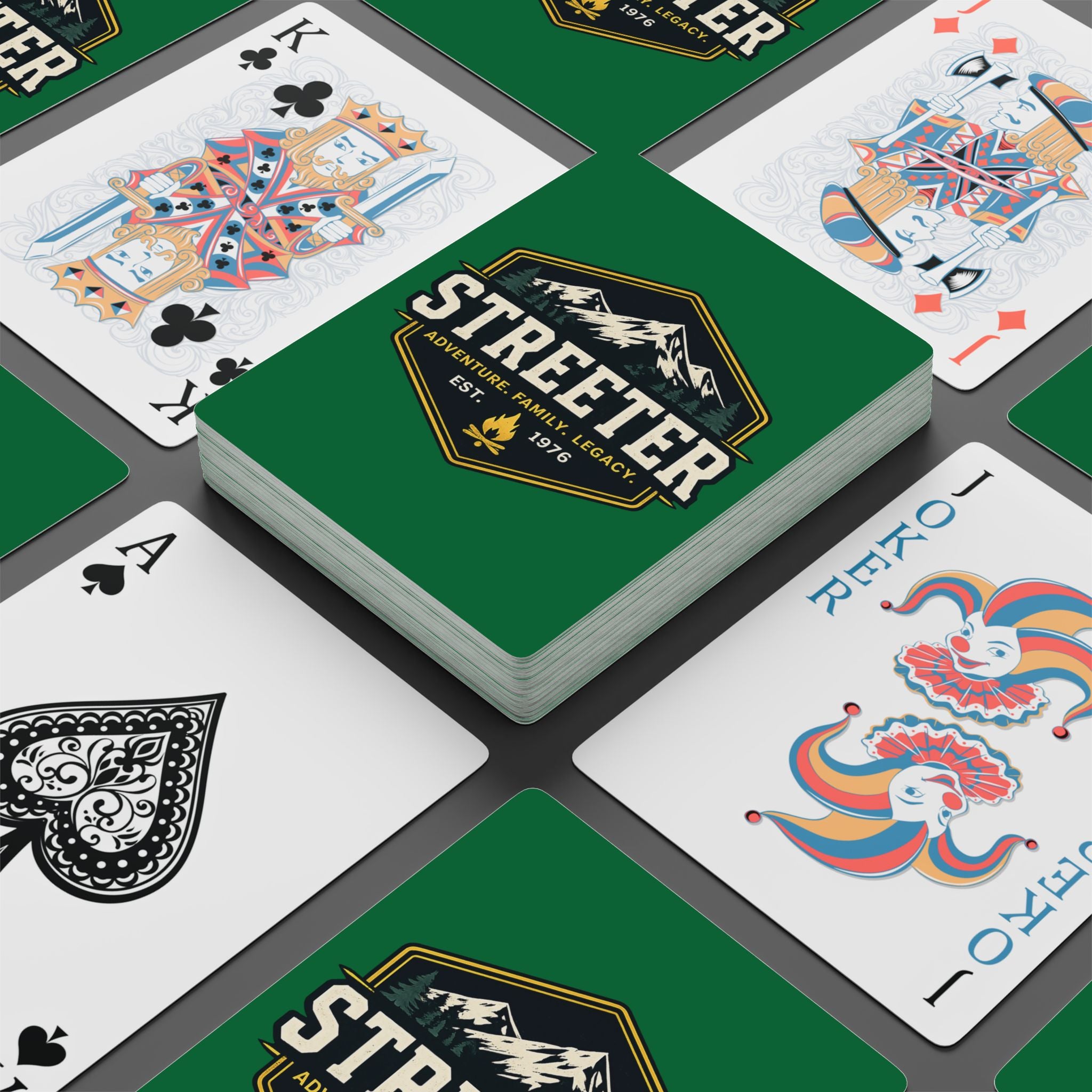 Streeter Playing Cards | Camping edition