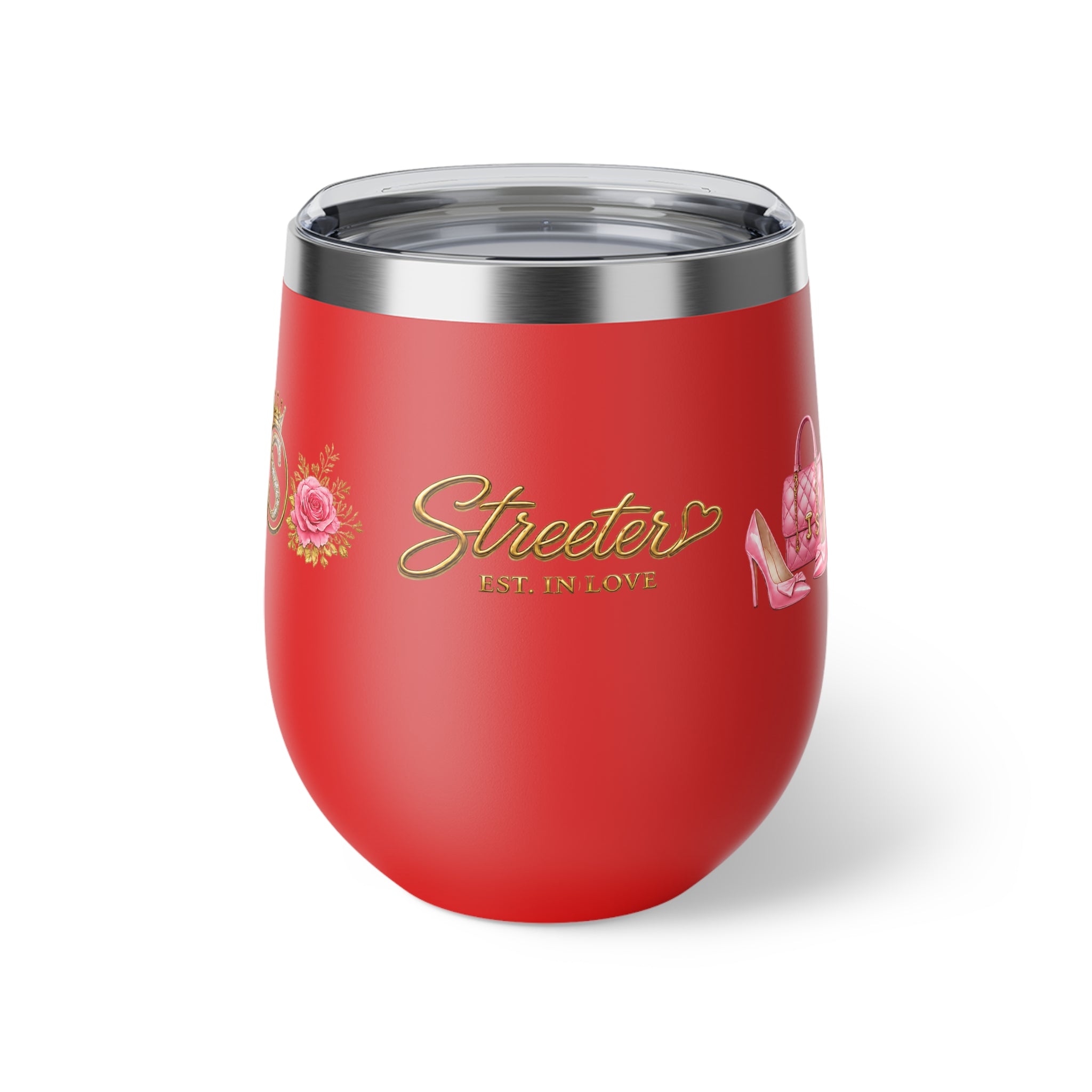 Streeter  12oz Copper Insulated Wine Tumbler
