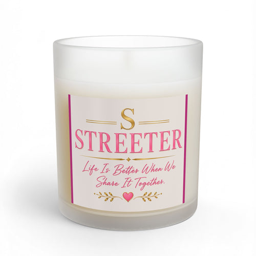 'Streeter' Monogram Scented Candle — 11 oz