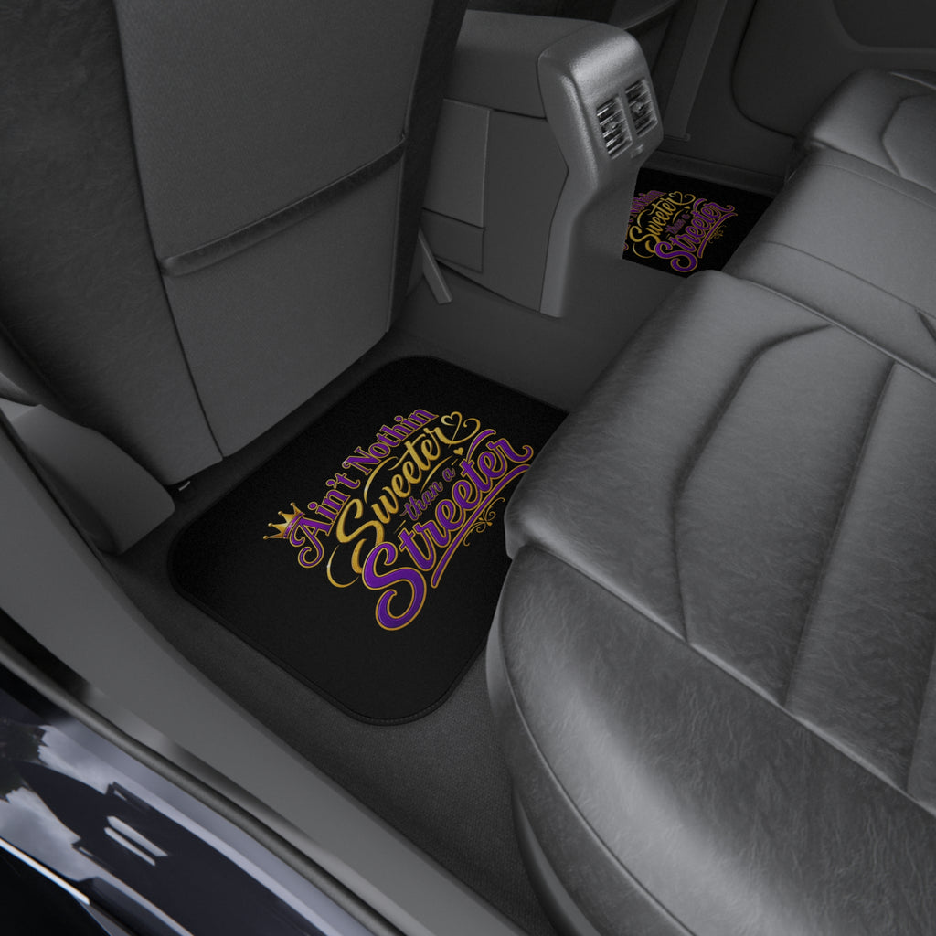 "Ain't Nothin Sweeter Than a Streeter" Floor Mat Set (Set of 4)