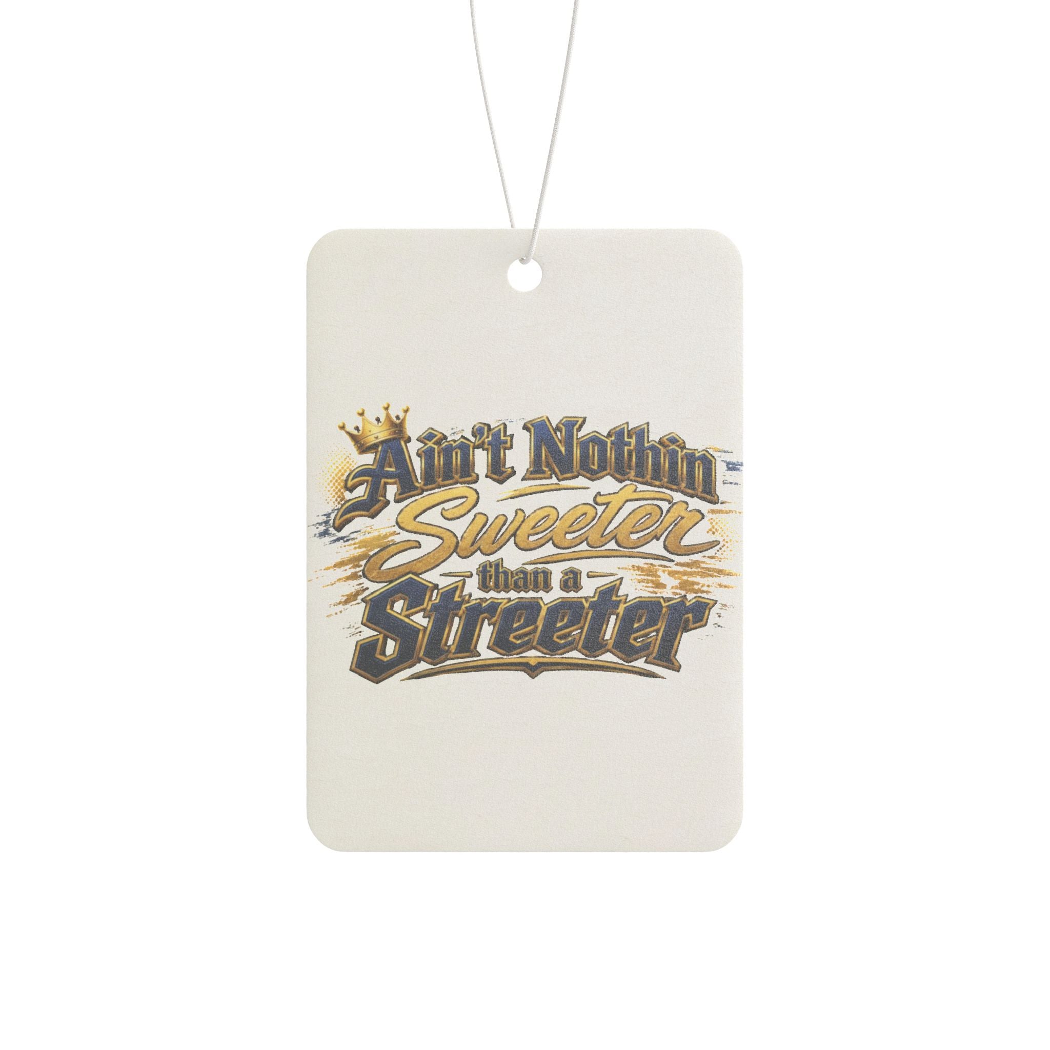 ‘Ain’t Nothin Sweeter Steeler’ Gold Script Air Freshener