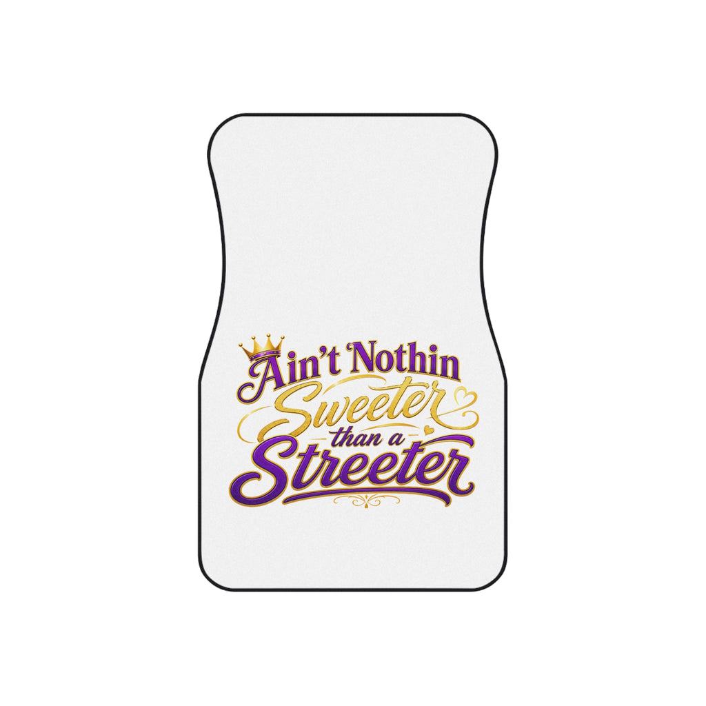 "Ain't Nothin Sweeter Than a Streeter" Floor Mat Set (Set of 4)