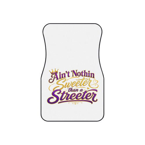 "Ain't Nothin Sweeter Than a Streeter" Floor Mat Set (Set of 4)