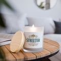 “Keep It Streeter” Frosted Glass Candle — 11oz