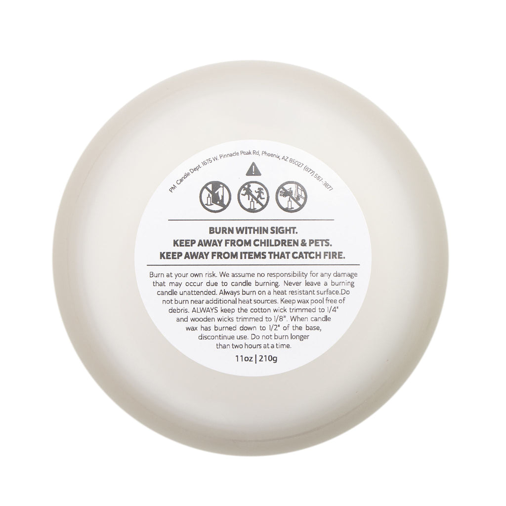“Keep It Streeter” Frosted Glass Candle — 11oz