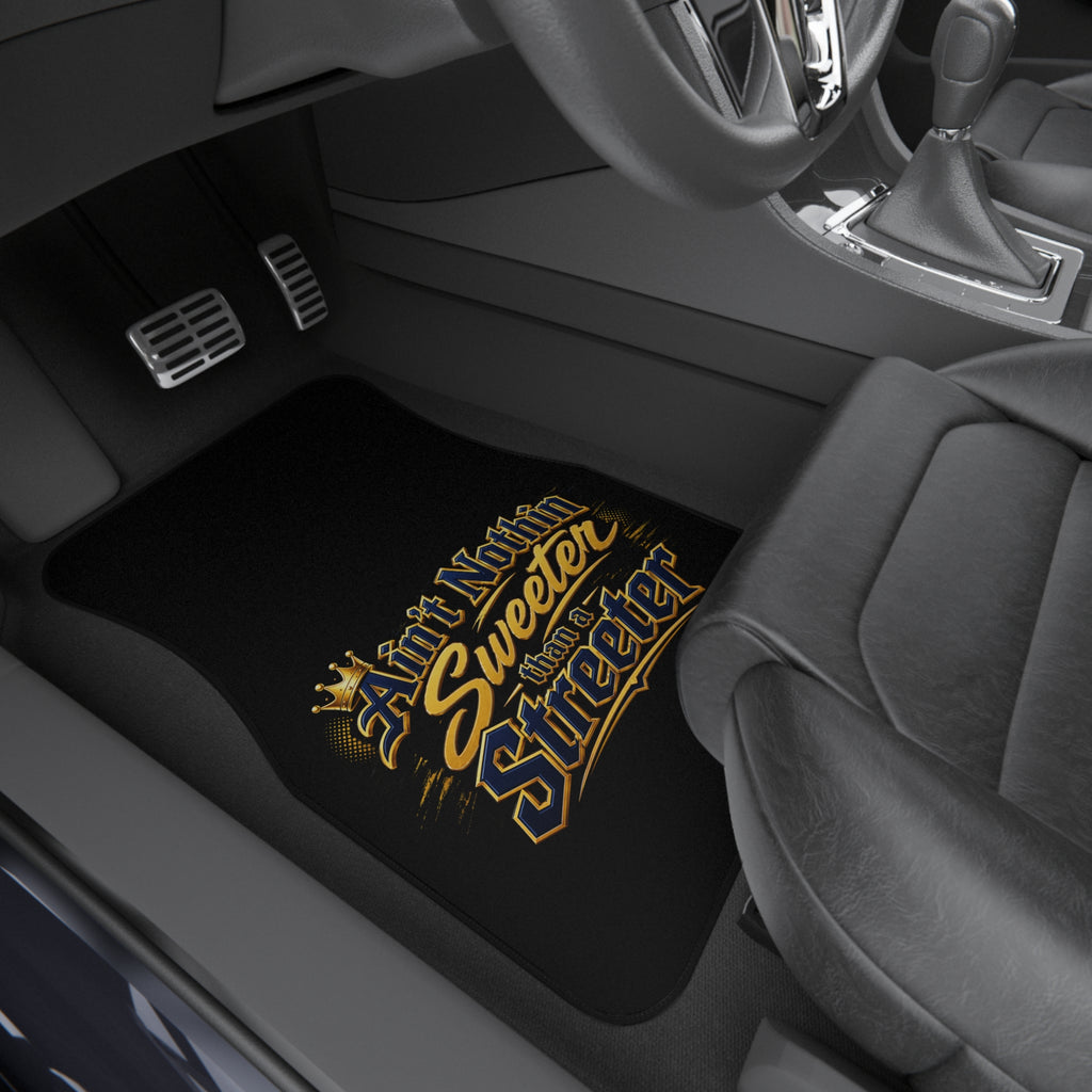 "Ain't Nothin Sweeter Than a Streeter" Floor Mat Set (Set of 4)