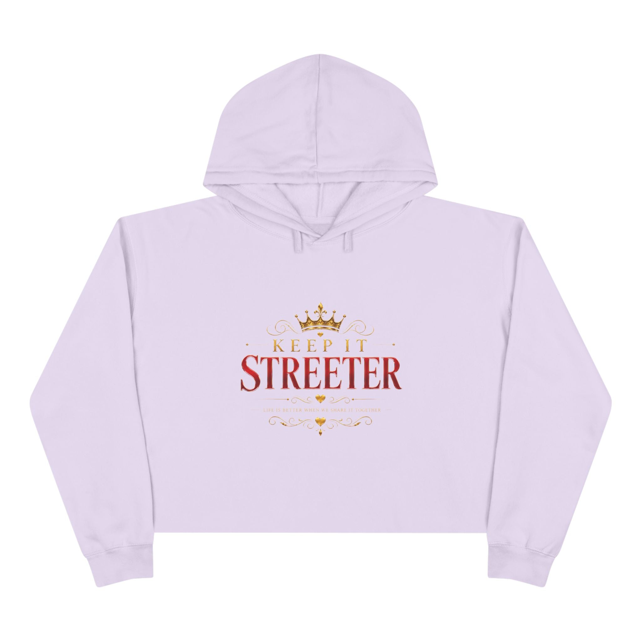Keep It Streeter — Crop Hoodie