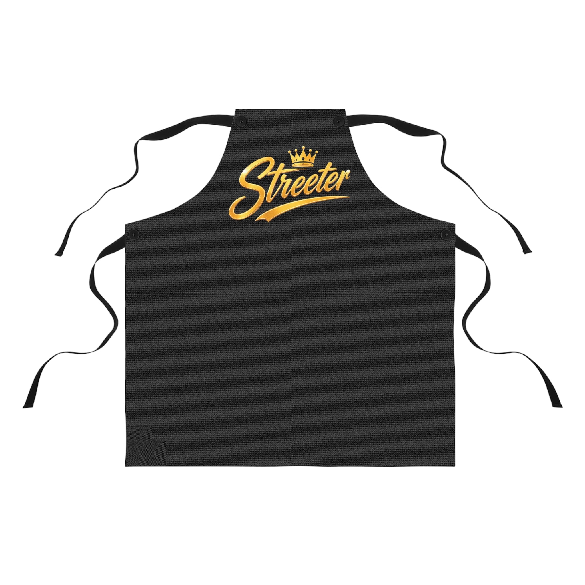 Streeter Gold Script Apron