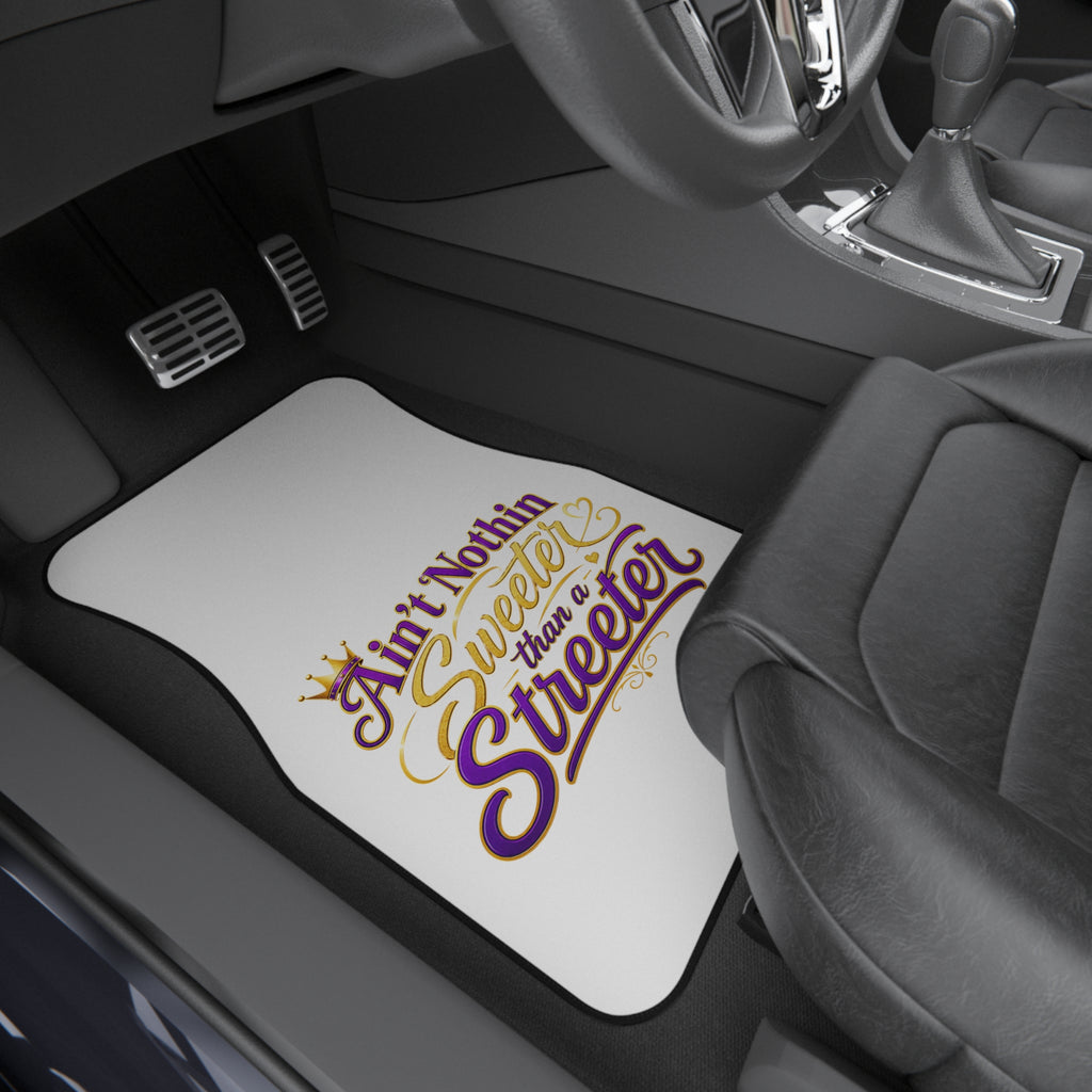 "Ain't Nothin Sweeter Than a Streeter" Floor Mat Set (Set of 4)