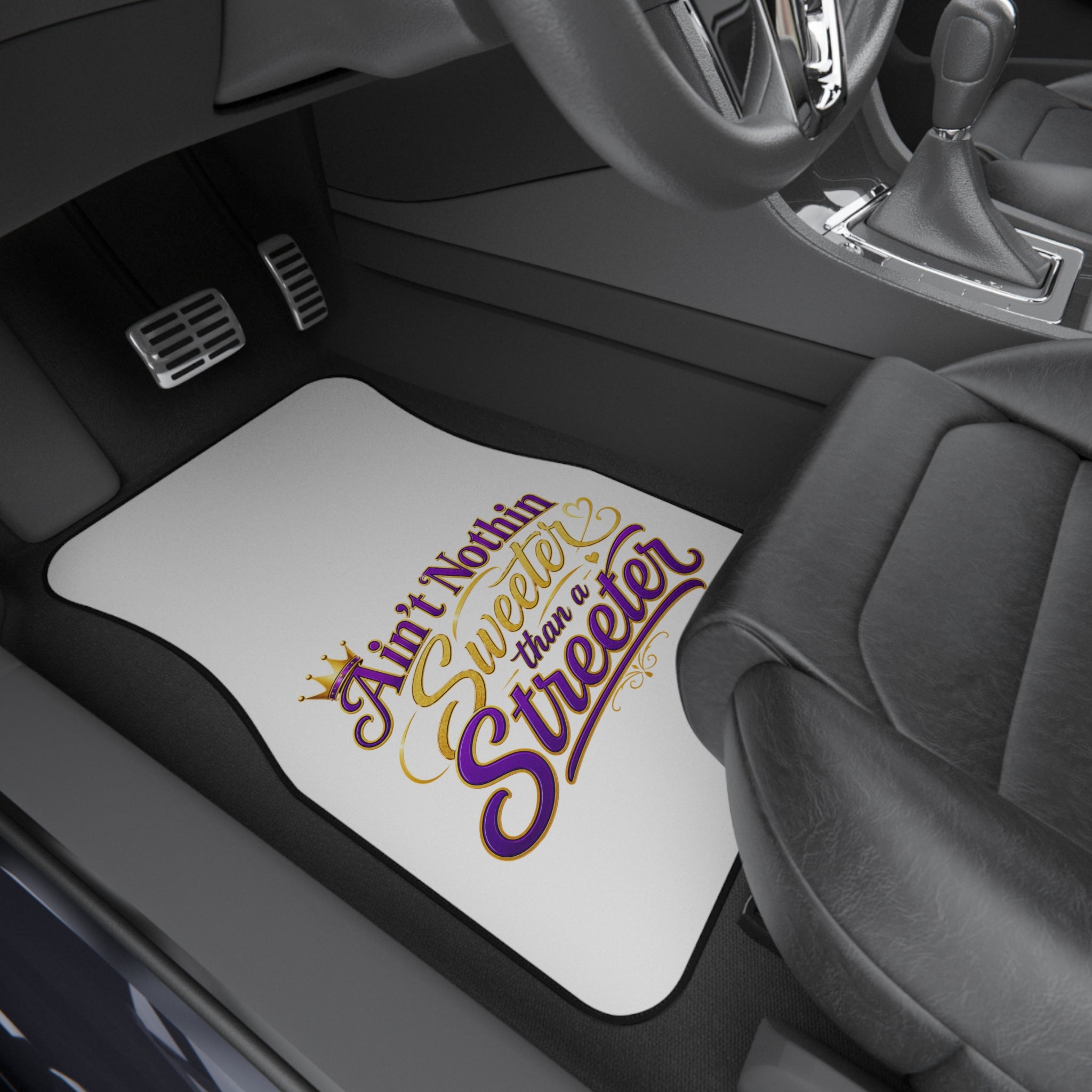 "Ain't Nothin Sweeter Than a Streeter" Floor Mat Set (Set of 4)